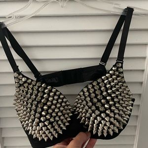 Super cool Spiked bra.